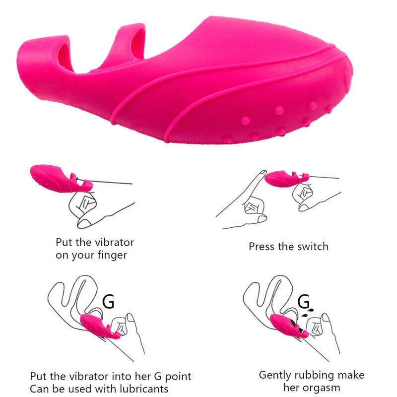 G-spot finger vibrator