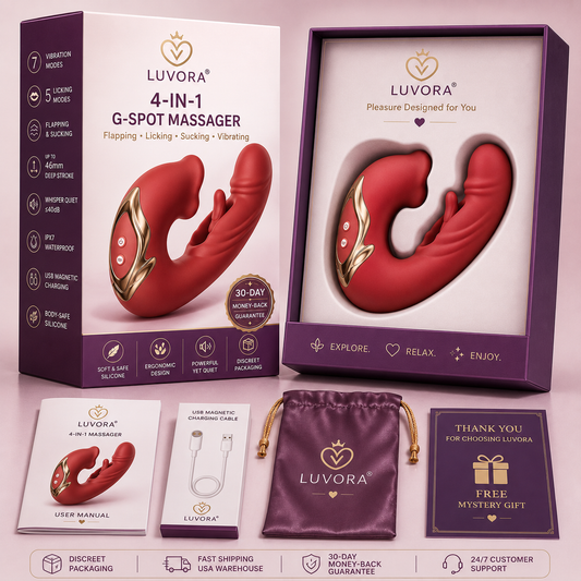 2026 New AI Sync G-Spot Personal Massager with App Control | 7 Vibration & 5 Licking Modes + Free Mystery Gift | 30-Day Money-Back Guarantee