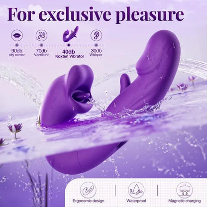 2026 New AI Sync G-Spot Personal Massager with App Control | 7 Vibration & 5 Licking Modes + Free Mystery Gift | 30-Day Money-Back Guarantee