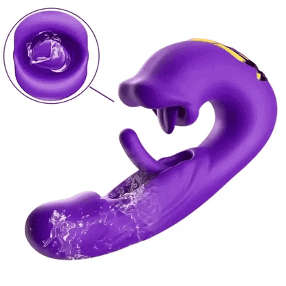 2026 New AI Sync G-Spot Personal Massager with App Control | 7 Vibration & 5 Licking Modes + Free Mystery Gift | 30-Day Money-Back Guarantee